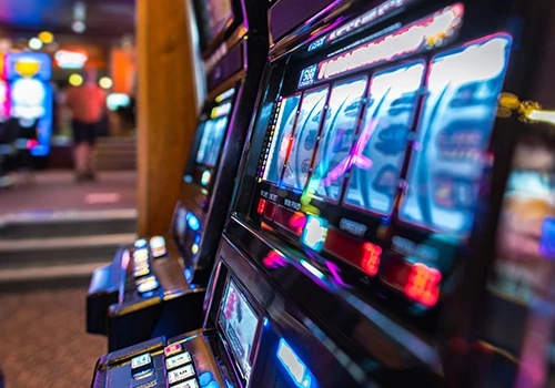 Gaming Machines in a casino