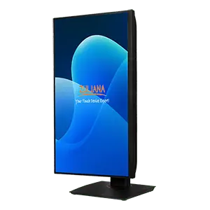 24 inch touch screen monitor ZL24TMBCAP-P vertical view
