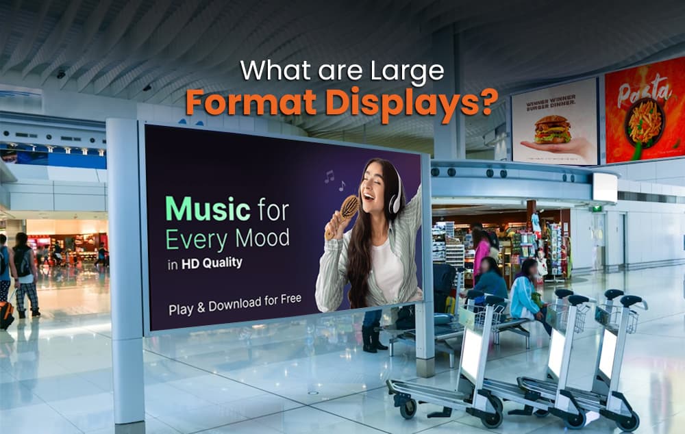 what are large format displays