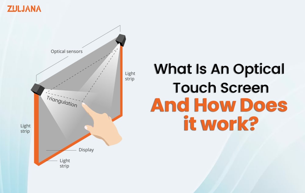 what is an optical touchscreen