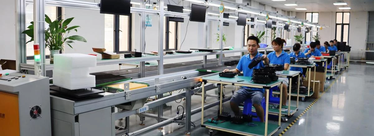Industrial Touchscreen Monitor Manufacturing Process in China Factory