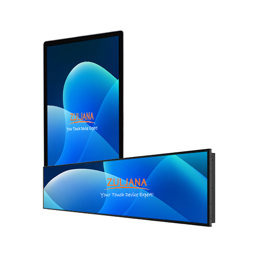 Multiple sizes of Stretched Bar LCD displays.
