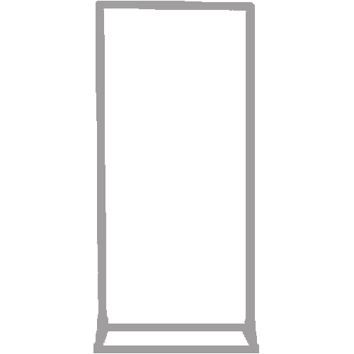 portable display with Thin border